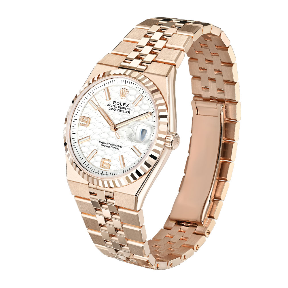 Rolex Rolex Land-Dweller (Reference 127235). A 36mm Unworn Rose