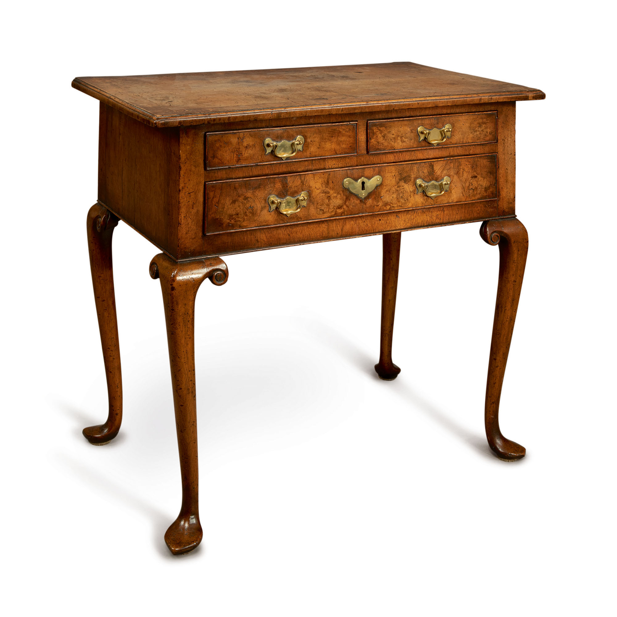 A II STYLE WALNUT LOWBOY STYLE Furniture, Silver, Ceramics Sotheby's