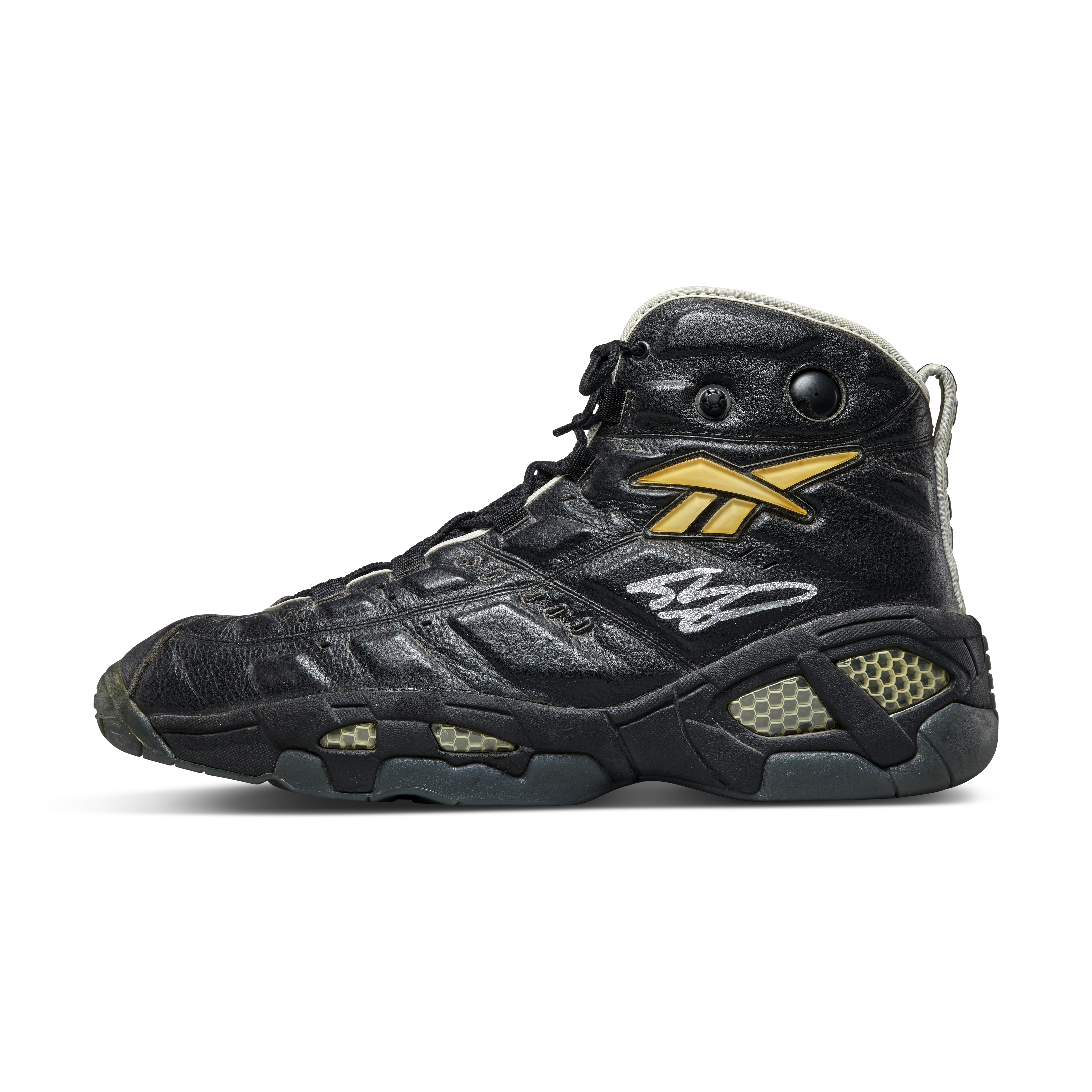 Reebok Vintage Reebok Shaquille O'Neal Game Worn Dual Signed
