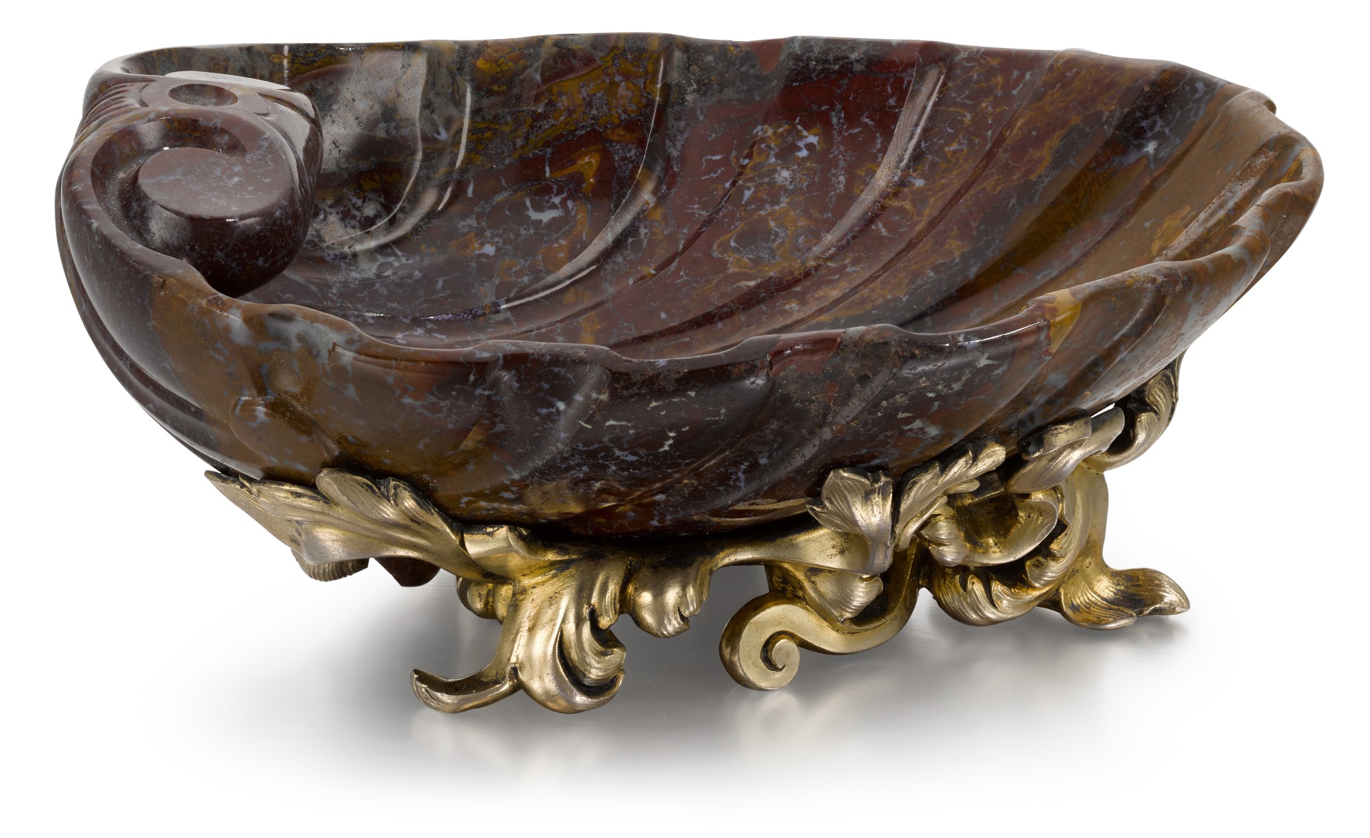 A Fabergé silver-gilt mounted jasper bowl, workmaster Julius Rappoport ...