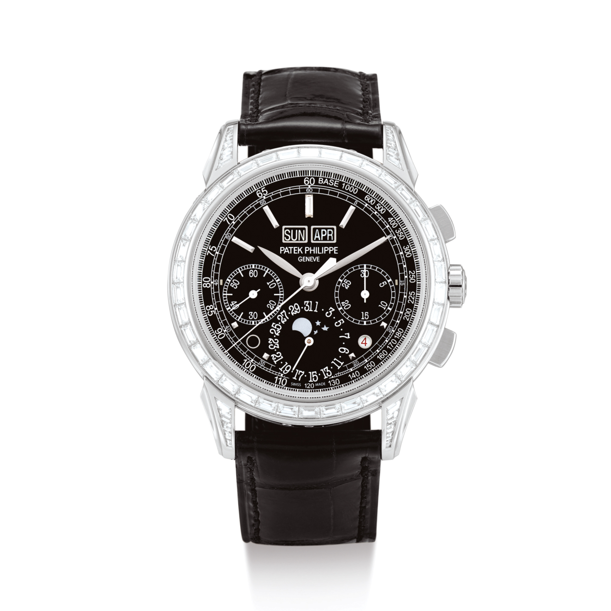 PATEK PHILIPPE | REFERENCE 5271 A PLATINUM AND DIAMOND-SET PERPETUAL ...