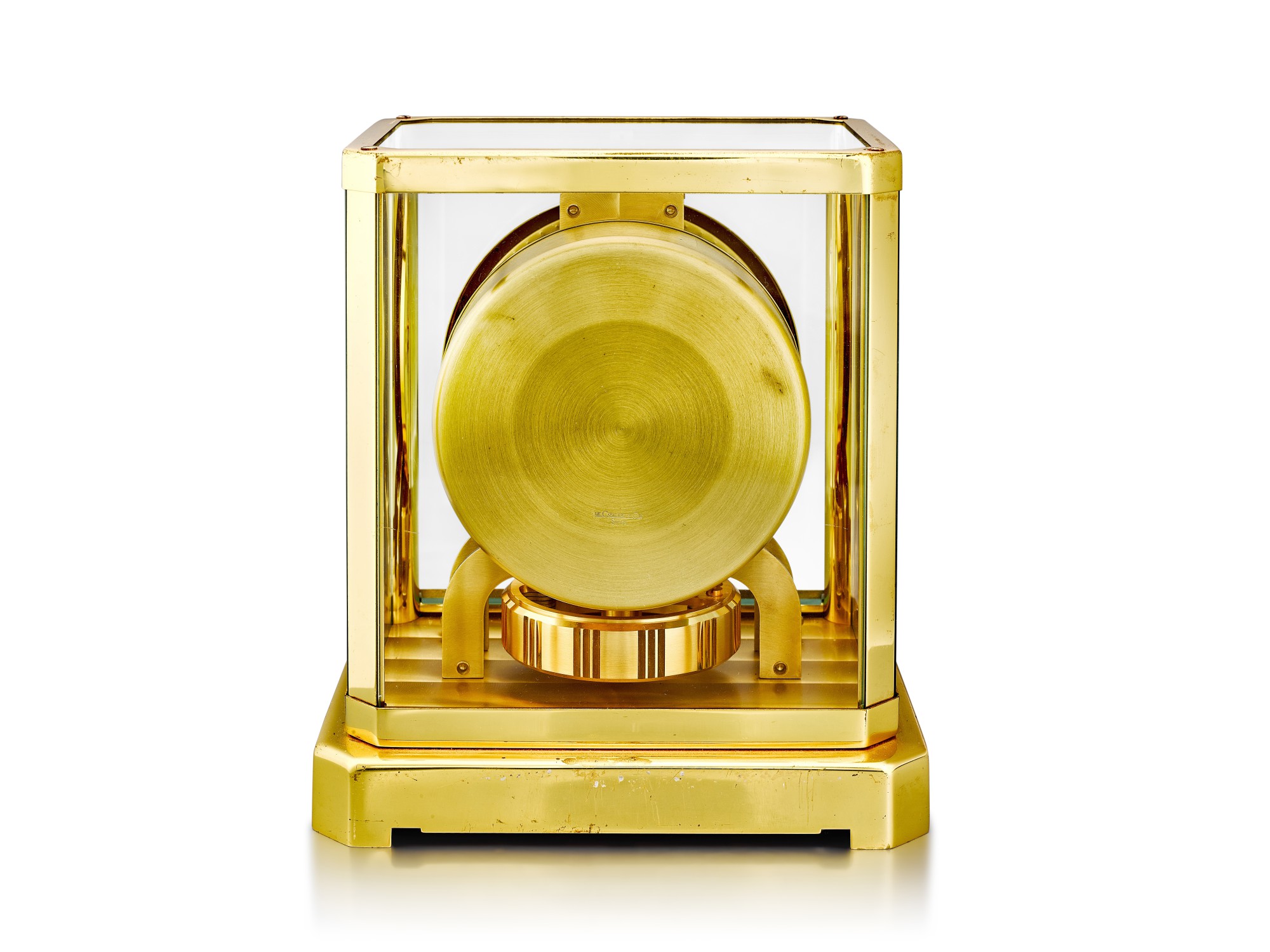 Atmos A gilt brass atmos clock, Circa 1980 積家 Atmos 鍍金銅製空氣鐘，約