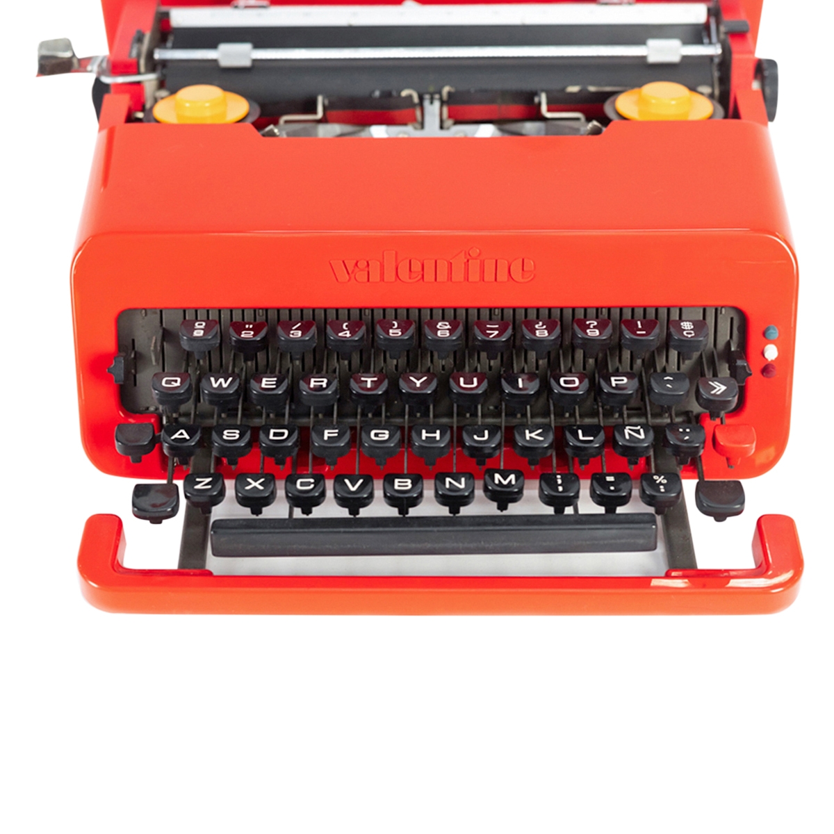 ビンテージolivettiValentineタイプライターSpainアンティーク Olivetti Valentine Red Typewriter Vintage From Japan