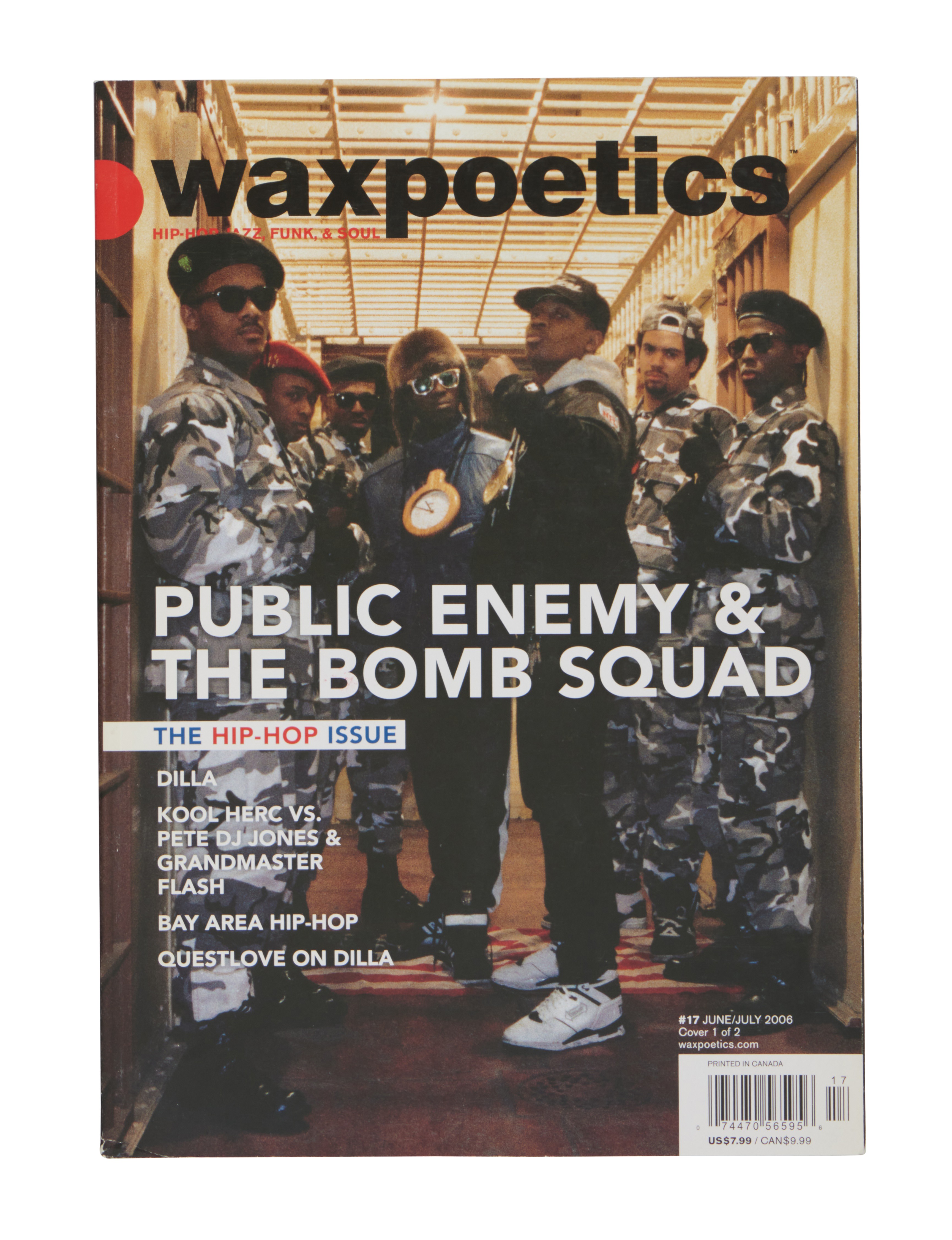 A full run of Wax Poetics magazine, 20022020, in custom case The Art