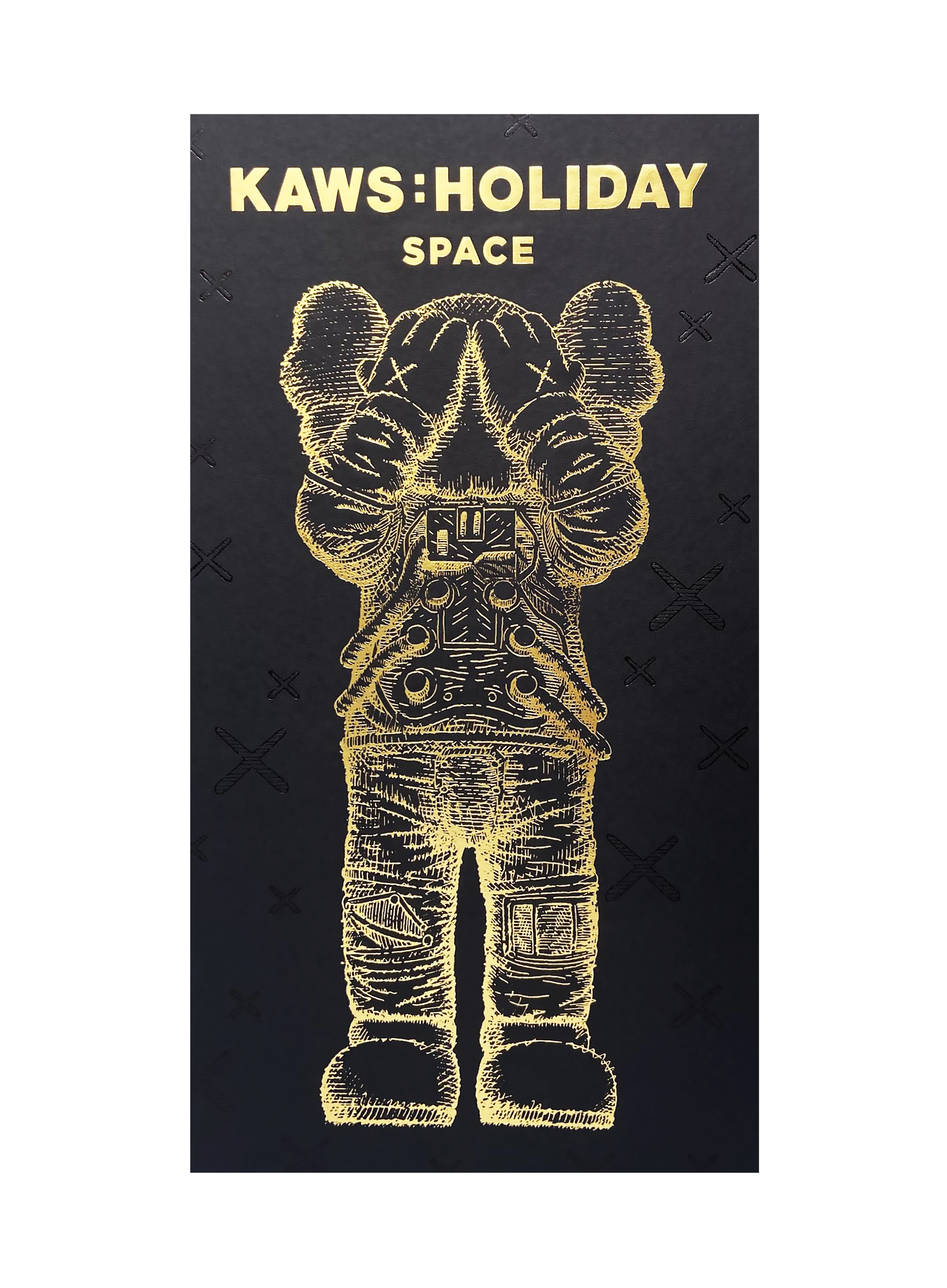 KAWS, AllRightsReserved Limited Holiday Space Companion Gold