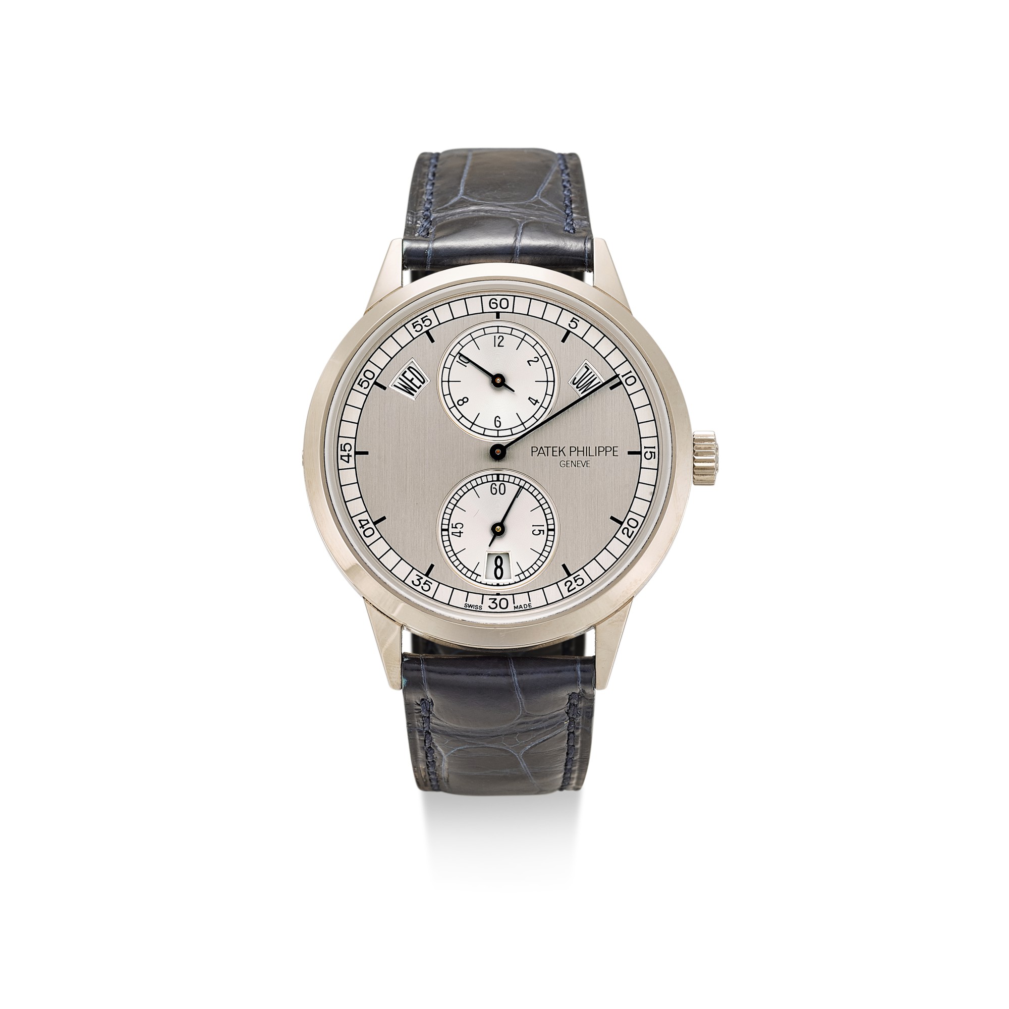 5235 PATEK PHILIPPE | REFERENCE 5235 A WHITE GOLD ANNUAL CALENDAR WRISTWATCH ...