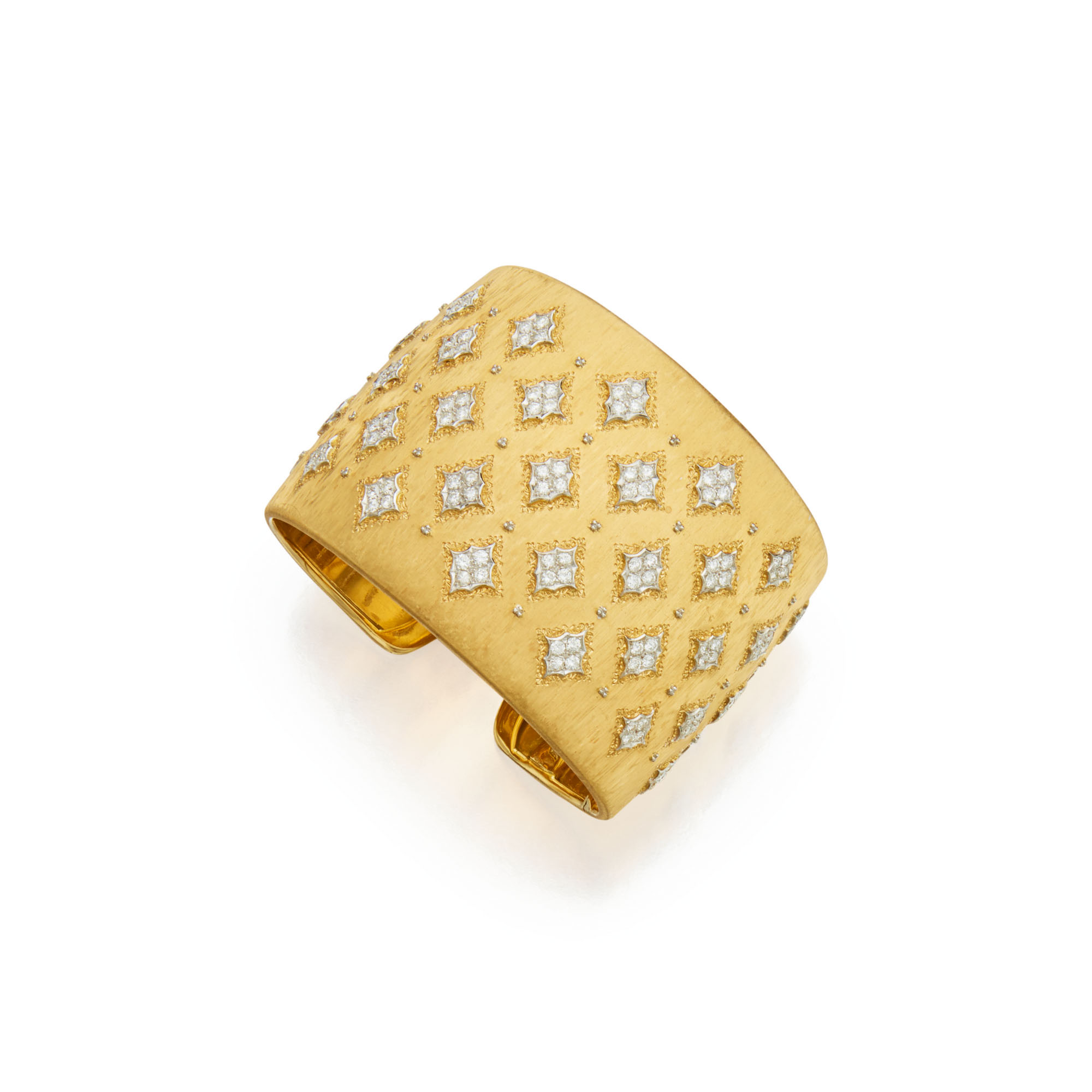 GOLD AND DIAMOND CUFFBRACELET, BUCCELLATI Fine Jewels Jewellery