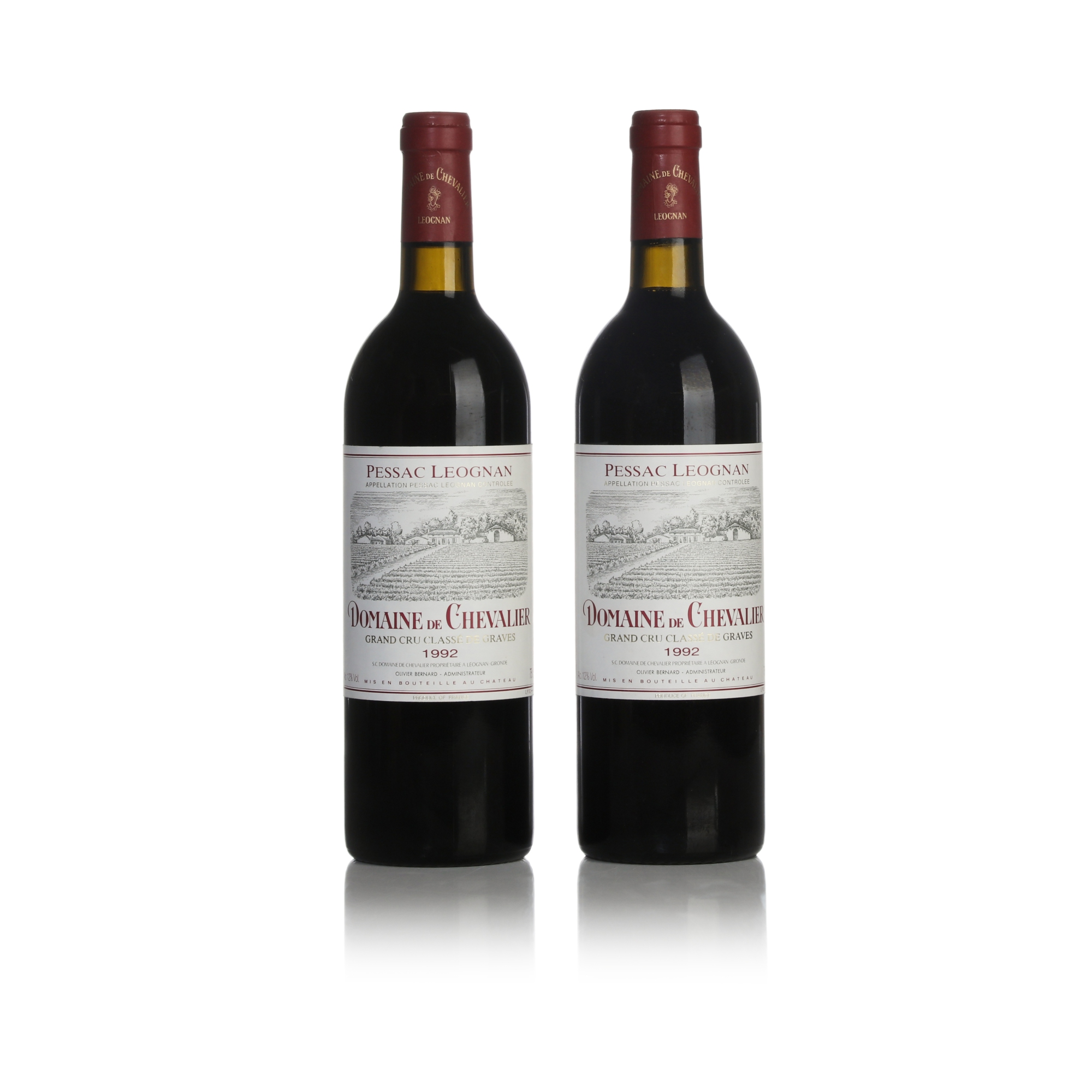 Domaine de Chevalier Rouge 1992 (2 BT) Eminent Alpine Cellars