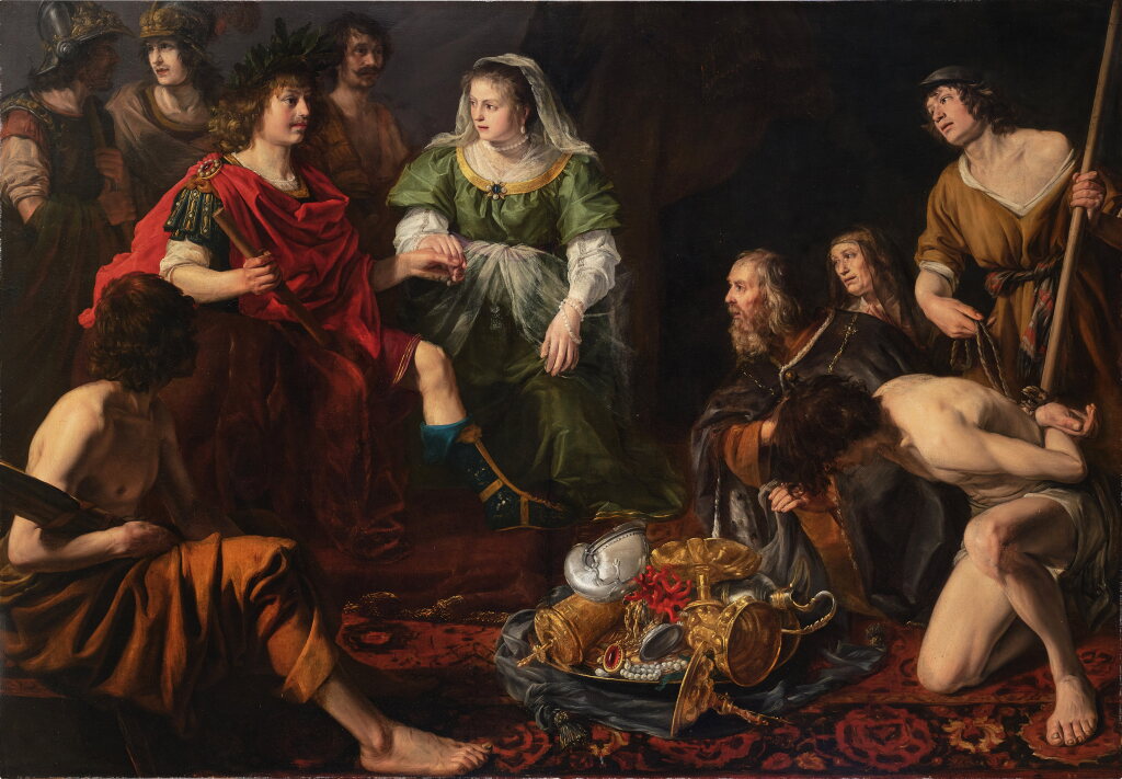 View full screen - View 1 of Lot 46. Continence of Scipio.