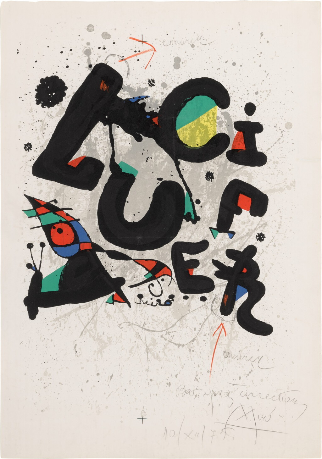全萤幕检视 - 查看174JOAN MIRÓ | LUCIFER (M. 1050)的1