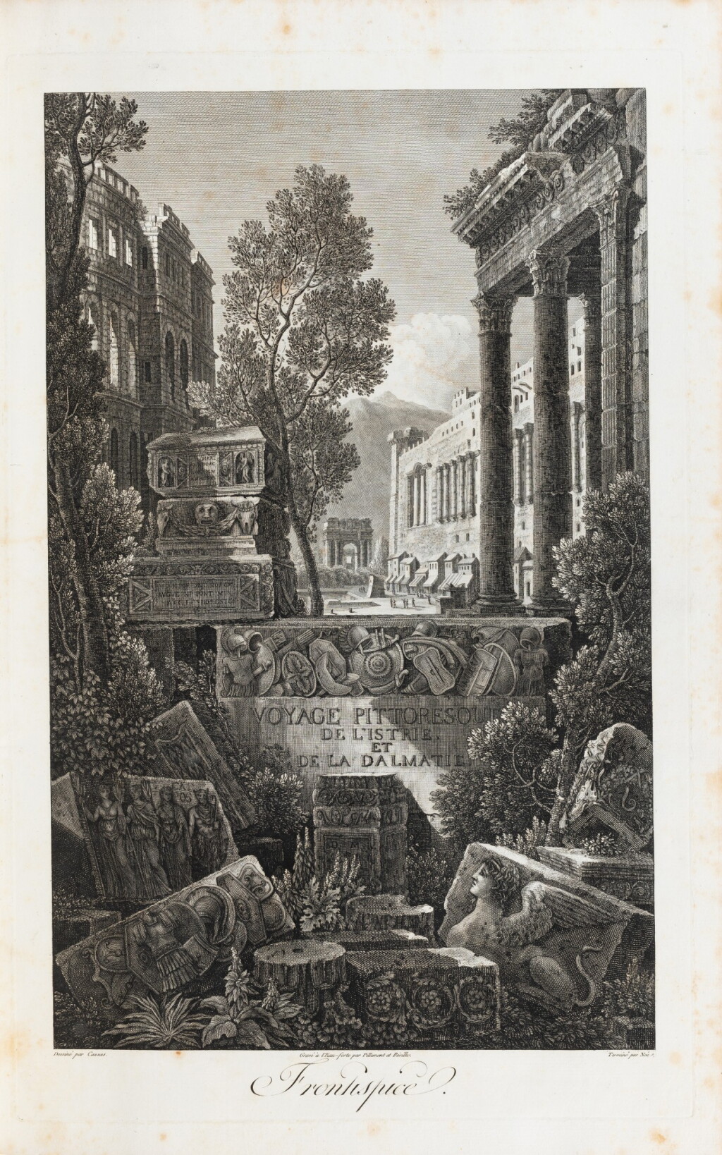 View full screen - View 1 of Lot 12. Voyage pittoresque et historique... Paris, 1802. In-folio. Rel. de l'ép. Édition originale..