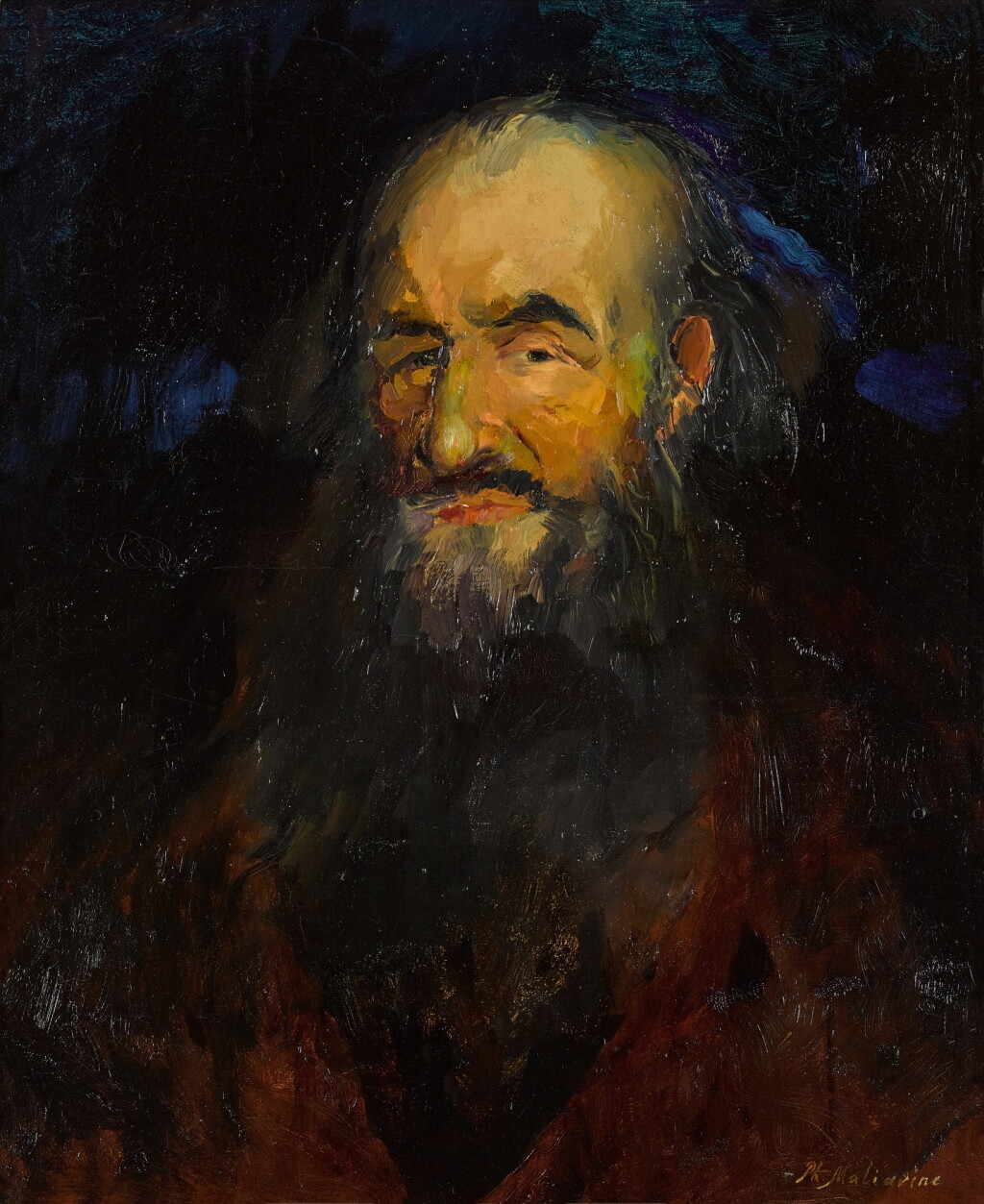 View full screen - View 1 of Lot 55. Old Peasant.
