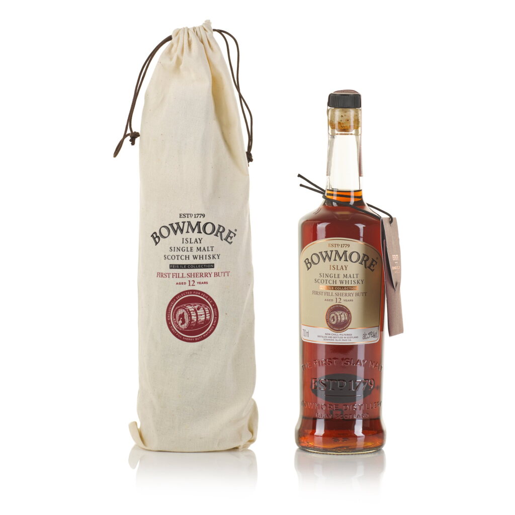 View full screen - View 1 of Lot 79. Bowmore 12 Year Old Feis Ile Collection Cask #2214 59.6 abv 2002 (1 BT 70cl).