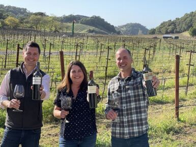 View full screen - View 1 of Lot 36. CADE Estate | Odette Estate | PlumpJack Winery | 10-Year Anniversary Trio (3 MAG) .