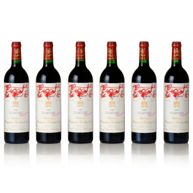View full screen - View 1 of Lot 37. Château Mouton Rothschild 1995 (12 BT).