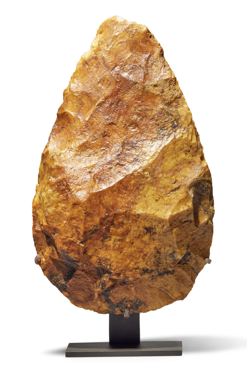 View full screen - View 1 of Lot 48. Paleolithic (Acheulean) Quartzite Handaxe.