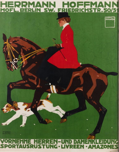 View full screen - View 1 of Lot 16. Herrmann Hoffmann, 1910.