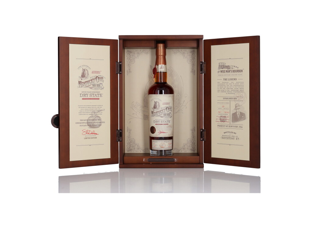 View full screen - View 1 of Lot 197. Kentucky Owl Dry State 100th Anniversary 100 Proof NV (1 Bottle 75cl).