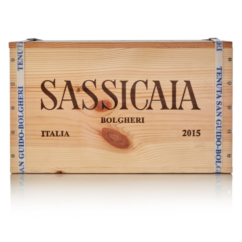 View full screen - View 1 of Lot 266. Sassicaia 2015 (12 BT).