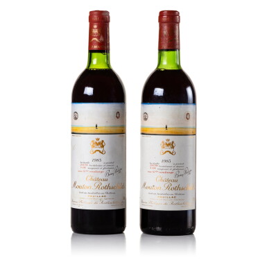 View full screen - View 1 of Lot 209. Château Mouton Rothschild 1983 (2 BT).