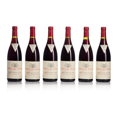 View full screen - View 1 of Lot 473. Chateauneuf-du-Pape, Cuvée Réservée 2001 Château Rayas (6 BT).