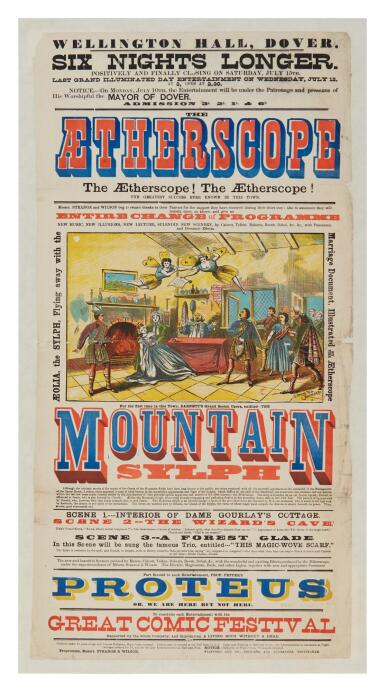 View full screen - View 1 of Lot 5. (Ætherscope) | "The Greatest Success Ever Known in This Town".