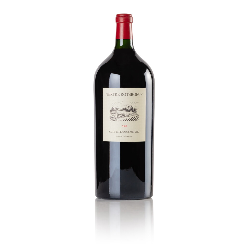 View full screen - View 1 of Lot 606. Château Le Tertre Rôteboeuf 2008 (1 IMP).