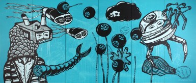 View full screen - View 1 of Lot 33. Seneng Kuwi Larang Regane (Happiness is Expensive to Buy) | 快樂昂貴.