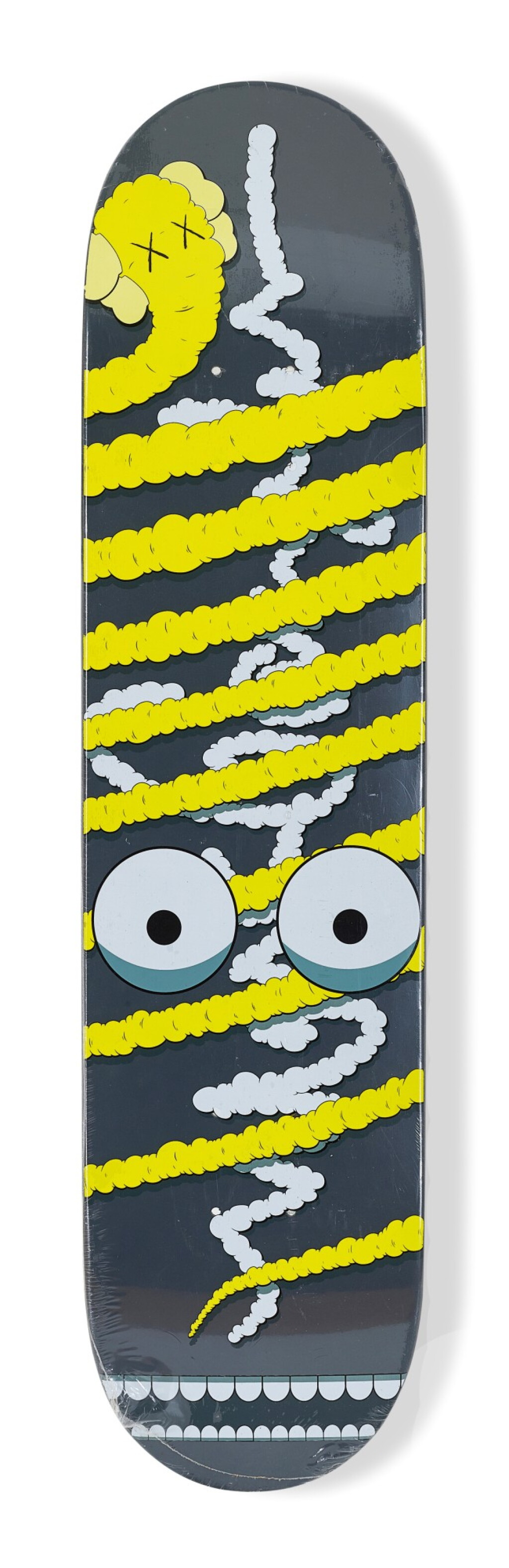 View full screen - View 1 of Lot 86. Krooked Skateboard Deck | Krooked 滑板.