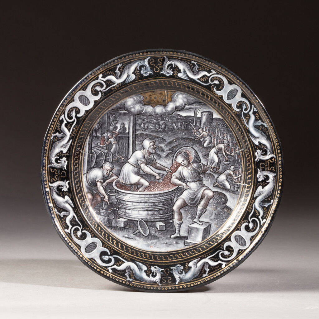 View full screen - View 1 of Lot 112. Workshop of Pierre Reymond, circa 1570 - 1575 | Atelier de Pierre Reymond, vers 1570 - 1575.