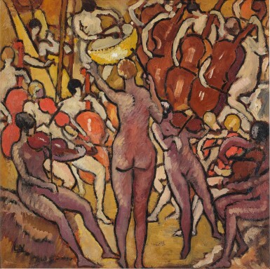 View full screen - View 1 of Lot 779. L'Orchestre de femmes nues.