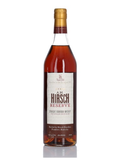 View full screen - View 1 of Lot 52. A.H. Hirsch Reserve 16 Year Old 91.6 Proof 1974 (1 Bottle 75cl).