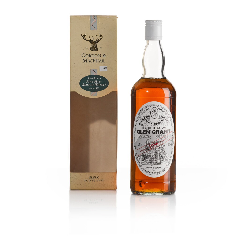 View full screen - View 1 of Lot 285. Glen Grant Gordon & MacPhail 40.0 abv 1936 (1 BT75).