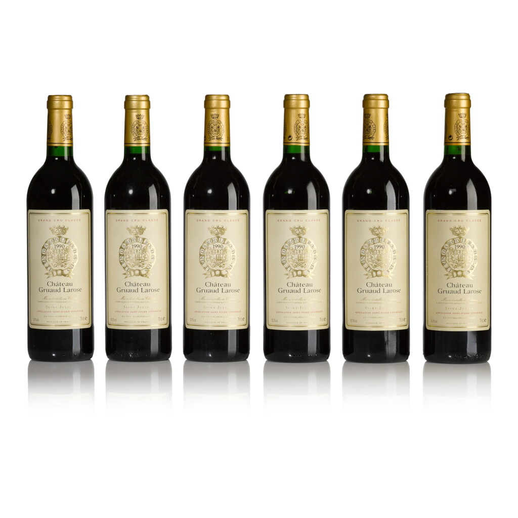 View full screen - View 1 of Lot 433. Château Gruaud Larose 1990 (11 BT).