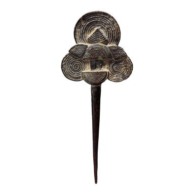 View full screen - View 1 of Lot 184. MOSSI HAIRPIN, BURKINA FASO.