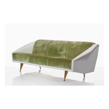 View full screen - View 1 of Lot 98. "Diamond" Sofa from the Villa Goldschmidt, Buenos Aires, Argentina.