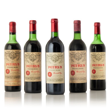 View full screen - View 1 of Lot 8725. Petrus 1970 (1 BT).