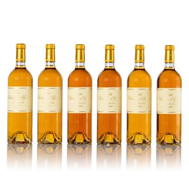 View full screen - View 1 of Lot 278. Château d'Yquem 2007 (6 BT).