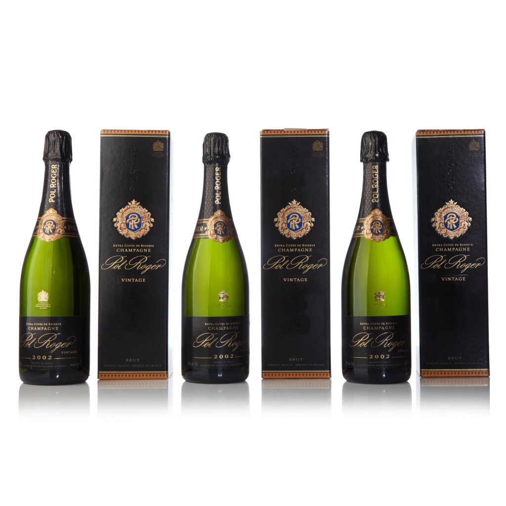 View full screen - View 1 of Lot 171. Pol Roger, Brut 2002 (12 BT).