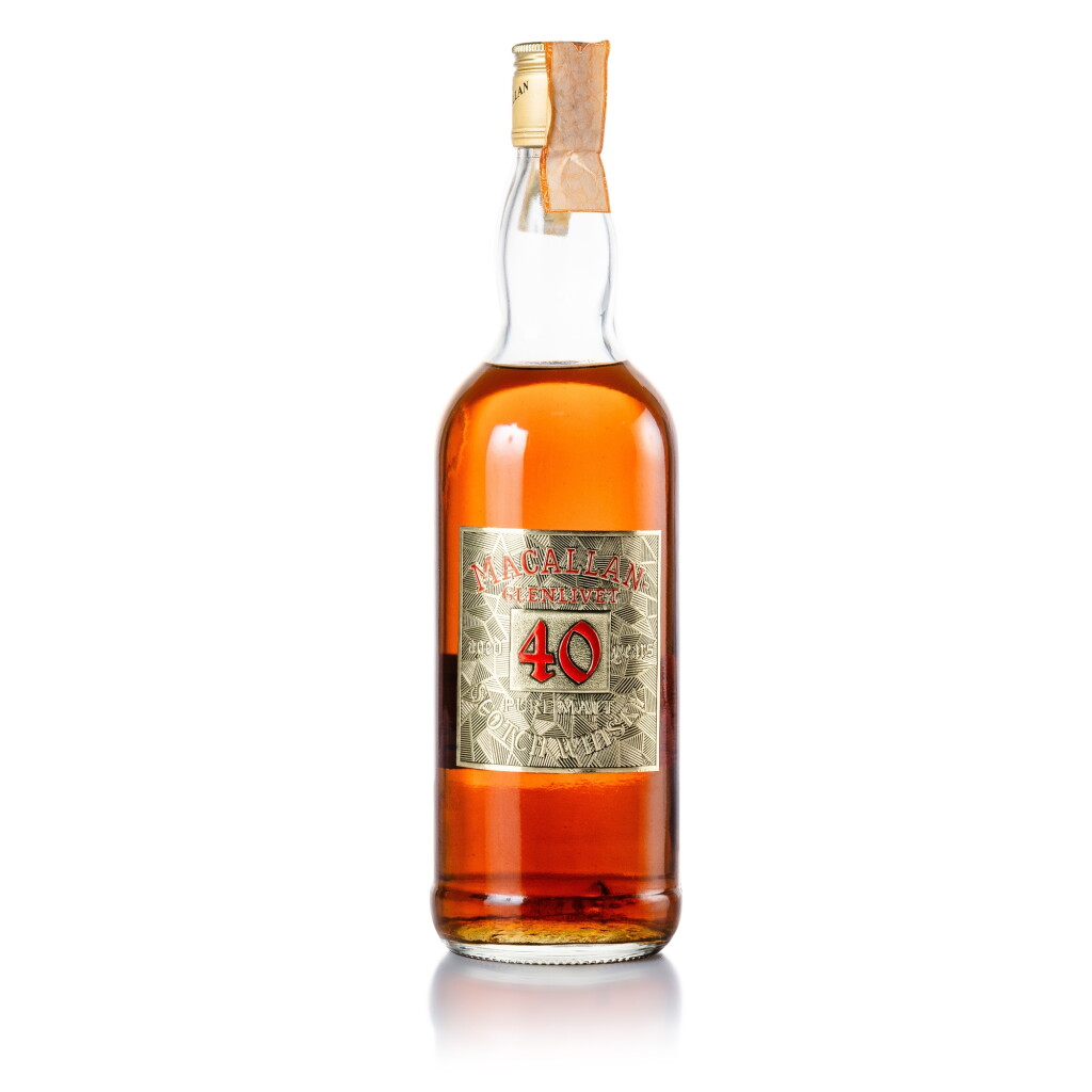 View full screen - View 1 of Lot 33. Macallan-Glenlivet Gordon & MacPhail 40 Year Old 43.0 abv NV (1 BT 75cl).