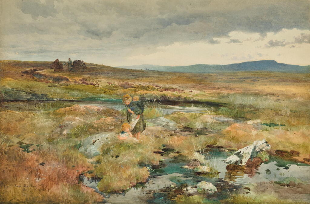 View full screen - View 1 of Lot 51. ROSE BARTON, R.W.S. | THE WELCOME.