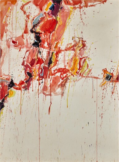 View full screen - View 1 of Lot 220. Red and Orange.