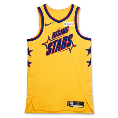 View full screen - View 1 of Lot 80. Amen Thompson Game Worn ‘Rising Stars’ Jersey .