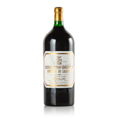 View full screen - View 1 of Lot 70. Château Pichon Longueville, Lalande 1982 (1 IMP).