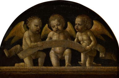 View full screen - View 1 of Lot 2. Three singing angels.