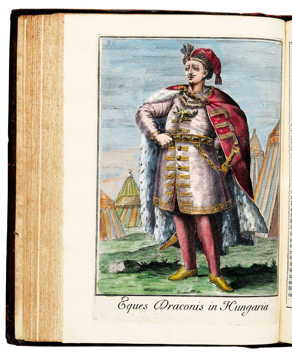 View full screen - View 1 of Lot 106. Buonanni, Ordinum equestrium et militarium catalogus, Rome, 1711, contemporary calf.