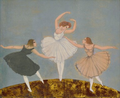 View full screen - View of Léonard Tsuguharu Foujita 藤田嗣治 | Les trois danseuses 三位舞者.