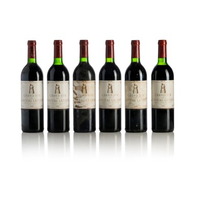 View full screen - View 1 of Lot 249. Château Latour 1986 (6 BT).
