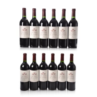 View full screen - View 1 of Lot 621. Les Forts de Latour 2003 (12 BT).