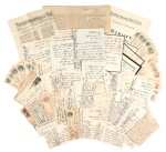 M. Bruch. Series of c.60 autograph letters signed to his goddaughter Melusine Rudorff, 1911-1920